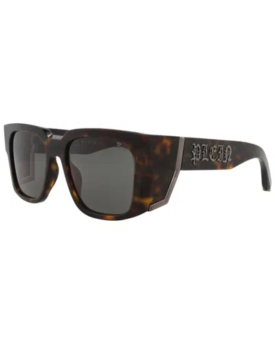 Philipp Plein Men's 54mm Sunglasses In Brown