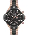 Philipp Plein Plein Chrono Royal Bracelet Watch In Two Tone