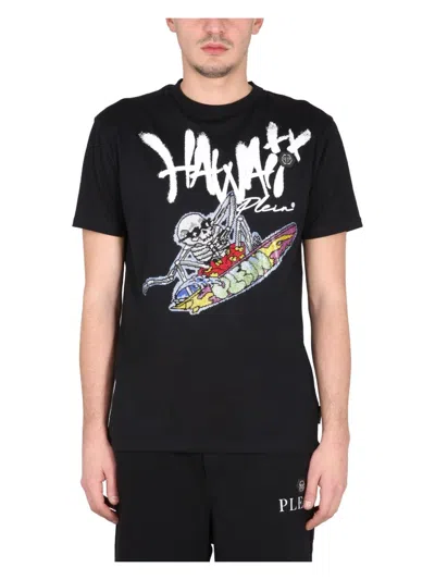 PHILIPP PLEIN MEN'S CREWNECK T SHIRT