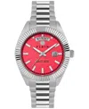 Philipp Plein Date Superlative Bracelet Watch In Stainless