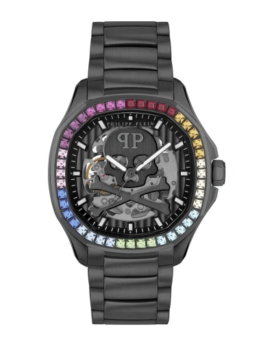 Philipp Plein Men's $keleton $pectre Watch In Black