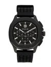 Philipp Plein $pectre Chrono Silicone Watch In Black