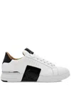 Philipp Plein Hexagon Lo-top Sneakers In White