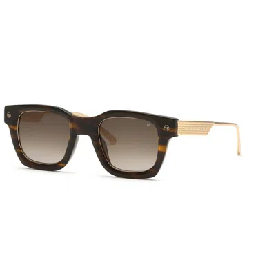 Philipp Plein Men's  Spp105m 09fm Sunglasses In Brown