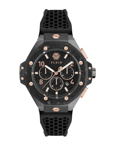 Philipp Plein Men's Plein Chrono Royal Watch In Black