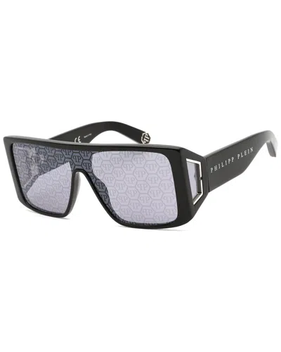 Philipp Plein Men's Spp014w 99mm Polarized Sunglasses In Black