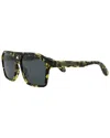 Philipp Plein Aviator-frame Acetate Sunglasses Man Sunglasses Multicolored Size 57 Acetate In Brown
