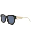 Philipp Plein Rock Superhero Square-frame Sunglasses In Black