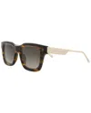 Philipp Plein Men's Spp105m 50mm Polarized Sunglasses In Brown
