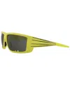 Philipp Plein Sport 64mm Oversize Rectangular Sunglasses