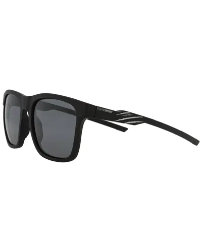 Philipp Plein Men's Ssp010 56mm Polarized Sunglasses In Black