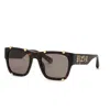 Philipp Plein Square Frame Sunglasses Sunglasses In Brown