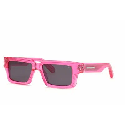 Philipp Plein Men's Sunglasses  Spp044m-5303gb-22b  53 Mm Gbby2 In Pink