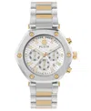 Philipp Plein The Hexagon Chrono Bracelet Watch In Two Tone
