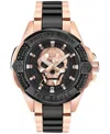 Philipp Plein The $kull Watch, 44mm In Two Tone