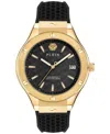 Philipp Plein Plein Underdog Silicone Watch In Ip Yellow Gold