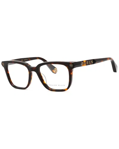 Philipp Plein Dnu  Men's Vpp015m 53mm Optical Frames In Brown