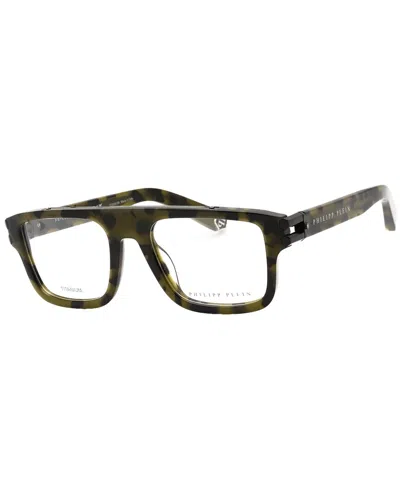 Philipp Plein Men's Vpp021m 53mm Optical Frames