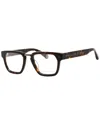 Philipp Plein Men's Vpp055w 51mm Optical Frames
