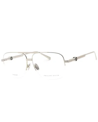 Philipp Plein Men's Vpp063w 60mm Optical Frames