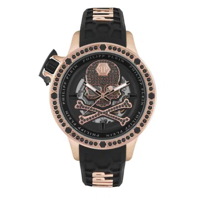 Pre-owned Philipp Plein Men's Watch Automatic Plein Rich Pwuaa0323 Silicone
