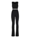 Philipp Plein Merino Extrafine Leisurewear Top/trousers Signature In Black
