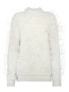 Philipp Plein Merino Jumper In White