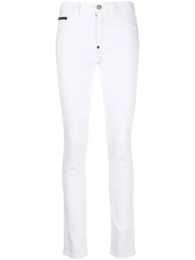 PHILIPP PLEIN MID-RISE JEGGINGS