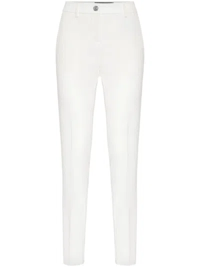 PHILIPP PLEIN MID-RISE SLIM-FIT TROUSERS