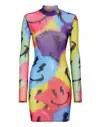 PHILIPP PLEIN MINI DRESS LS SMILE