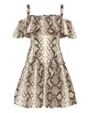 Philipp Plein Mini Dress In Multi