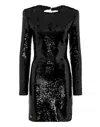 Philipp Plein Mini Dress With Crystals In Black