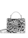 Philipp Plein Mirror Tote Bag In Silver