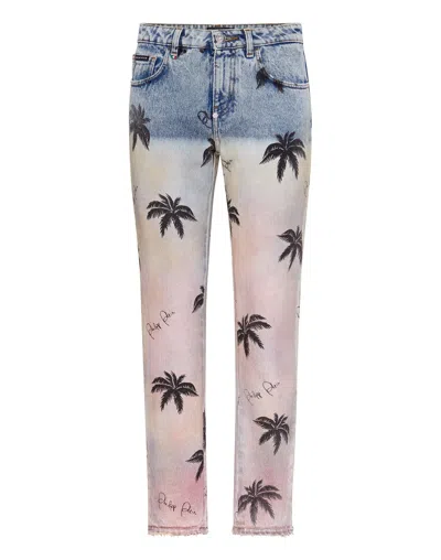Philipp Plein Miss Boyfriend Pink Paradise In Multi