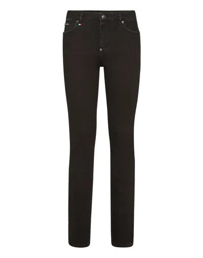 Philipp Plein Miss Slim Fit Statement In Multi