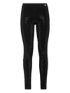 Philipp Plein Mix Strass Leggings In Black
