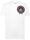 Philipp Plein Jersey T-shirt Round Neck Ss Money Mouse In White