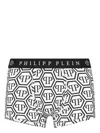 Philipp Plein Monogram Boxer Briefs In White