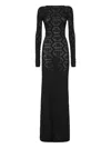 Philipp Plein Monogram Dress In Black