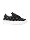 Philipp Plein Monogram-embellished Sneakers In Black