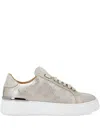 Philipp Plein Monogram-embellished Sneakers In Neutrals