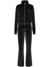 Philipp Plein Monogram-embellished Track Pants In Black