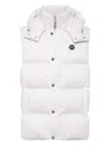 Philipp Plein Monogram Quilted Gilet In White