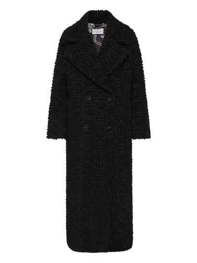 Philipp Plein Monogram Teddy Coat