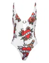 Philipp Plein Monokini Love In Multi