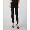 Philipp Plein Moon Crystal Jogging Leggings In Black In Black