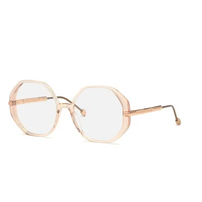 Philipp Plein Multicolor Acetate Frames In Pink