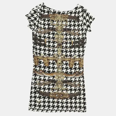 Pre-owned Philipp Plein Multicolor Printed Jersey Petite Dress 4 Years