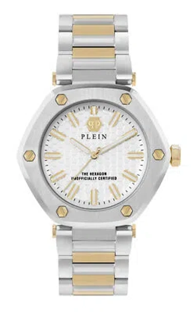 Pre-owned Philipp Plein Multicolour Womens Analogue Watch The Hexagon Pw1ba0523