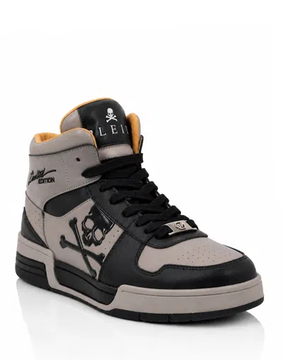 Philipp Plein Nappa Hi-top Sneakers Notorius In Multi